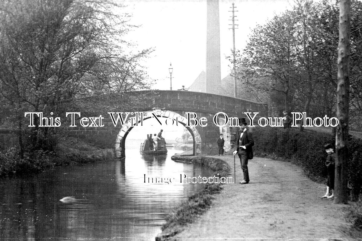 SC 2233 - Canal Bridge, Paisley, Scotland