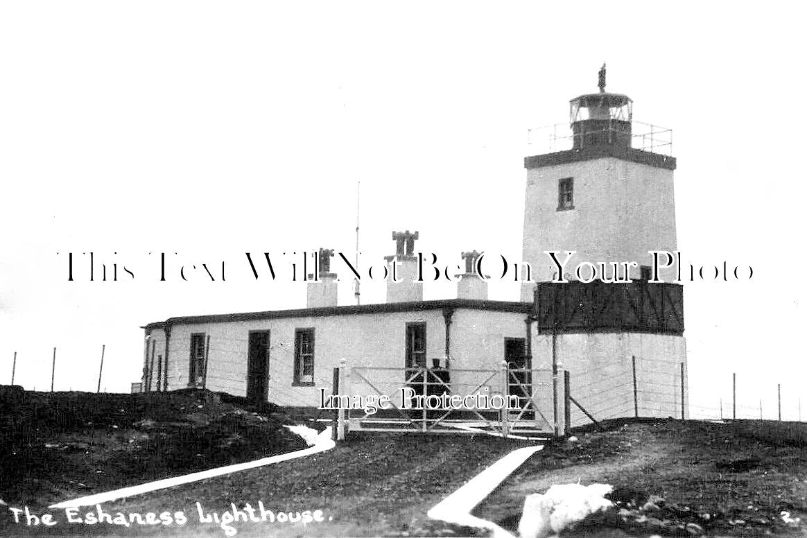 SC 2235 - The Eshaness Lighthouse, Shetland, Scotland