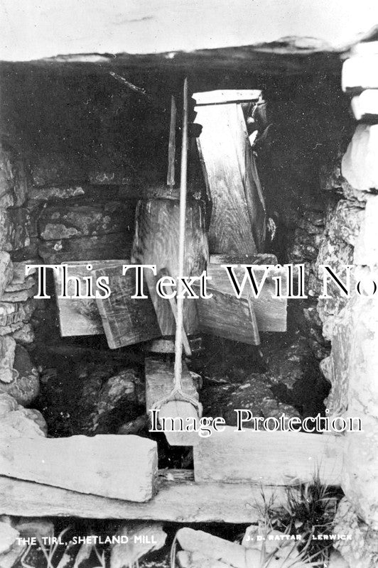 SC 2257 - The Tirl, Shetland Mill, Scotland