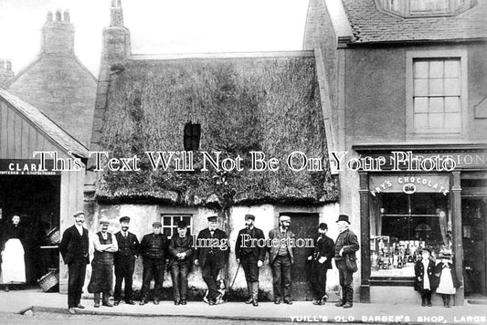 SC 2259 - Yuill's Old Barbers Shop, Largs, Ayrshire, Scotland