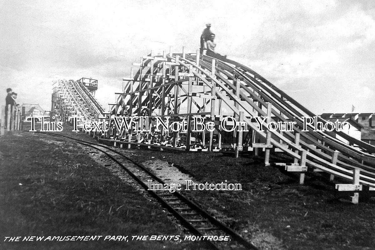SC 2264 - The New Amusement Park, The Bents, Montrose, Scotland