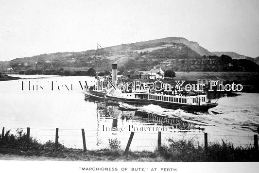 SC 2265 - Marchioness Of Bute At Perth, Scotland c1909