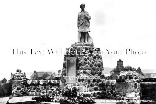 SC 2273 - South Ronaldshay War Memorial, Orkney Isles