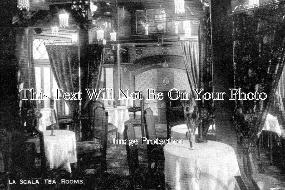 SC 228 - La Scala Tearooms, Aberdeen, Scotland c1915