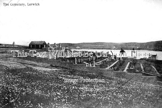 SC 2294 - The Cemetery, Lerwick, Scotland