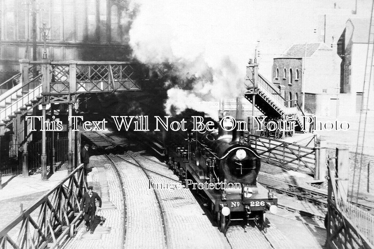 SC 230 - Loco No 226 At Aberdeen Railway Station, Scotland