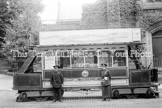 SC 2304 - Princes Street & Comely Bank Tram Car, Edinburgh, Scotland