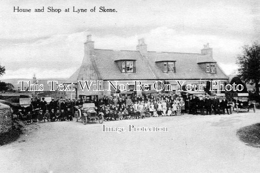 SC 2329 - House & Shop At Lyne Of Skene, Aberdeenshire, Scotland