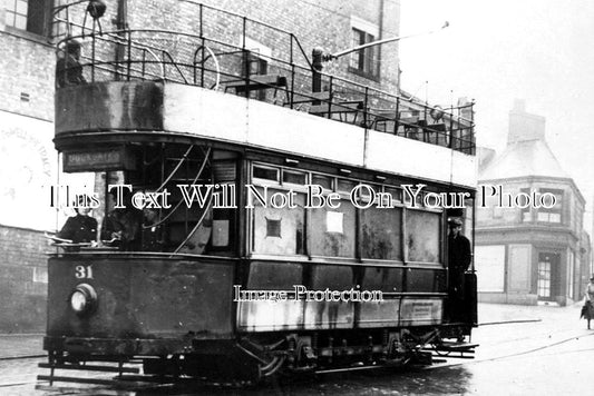 SC 2335 - Dunfermline Traction Tram Car No31, Fife, Scotland