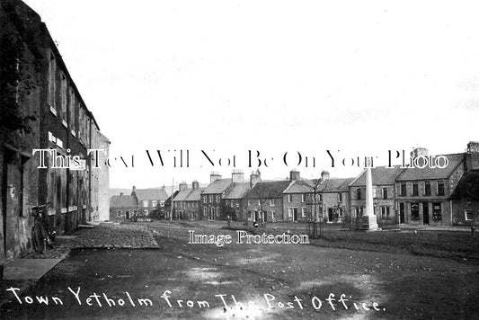 SC 2337 - Town Yetholm From The Post Office, Scotland