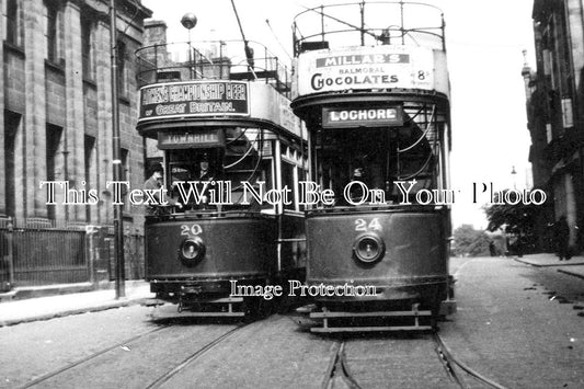 SC 2338 - Dunfermline Traction Co Tram Cars, Townhill & Lochore Fife