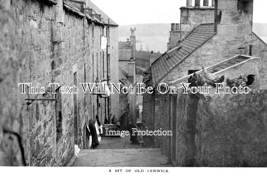 SC 2347 - A Bit Of Old Lerwick, Scotland