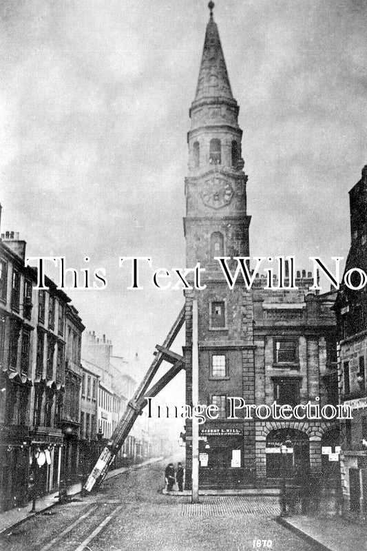 SC 2364 - Paisley Clock Tower Repair, Scotland c1870
