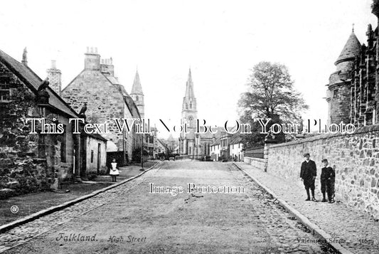SC 2379 - High Street, Falkland, Fife, Scotland