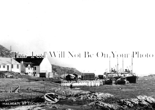 SC 238 - Mailboats At Lochboisdale, Scotland