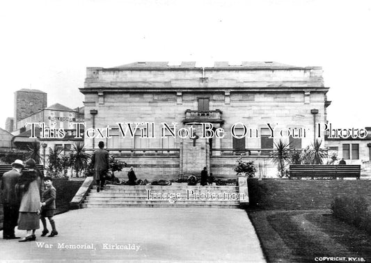 SC 240 - The War Memorial, Kirkcaldy, Fife, Scotland c1930