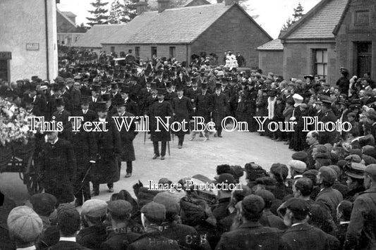 SC 2402 - Funeral Of Henry Campbell Bannerman, Meigle, Alyth, Perthshire, Scotland 1905
