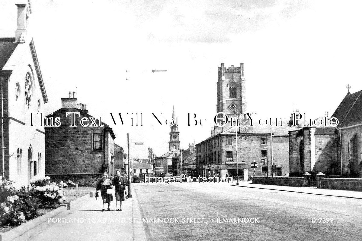 SC 2413 - Portland Road & St Marnock Street, Kilmarnock, Ayrshire, Scotland