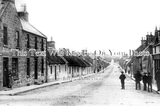 SC 2424 - Grant Street, Burghead, Moray, Scotland