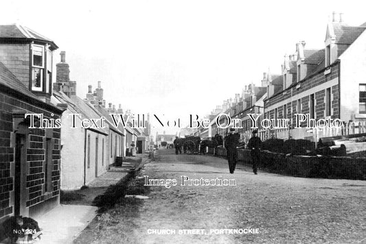 SC 2436 - Church Street, Portknockie, Scotland