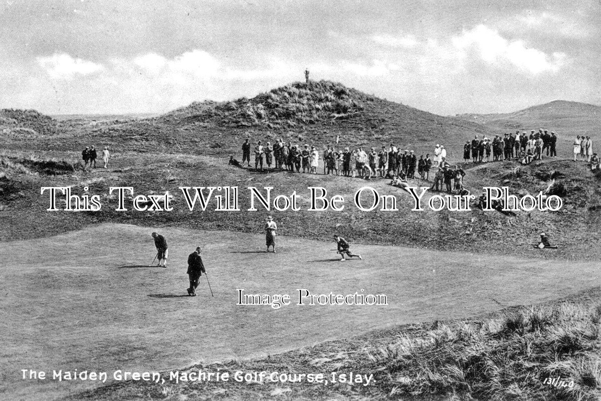 SC 2438 - The Maiden Green, Machrie Golf Course, Islay, Scotland