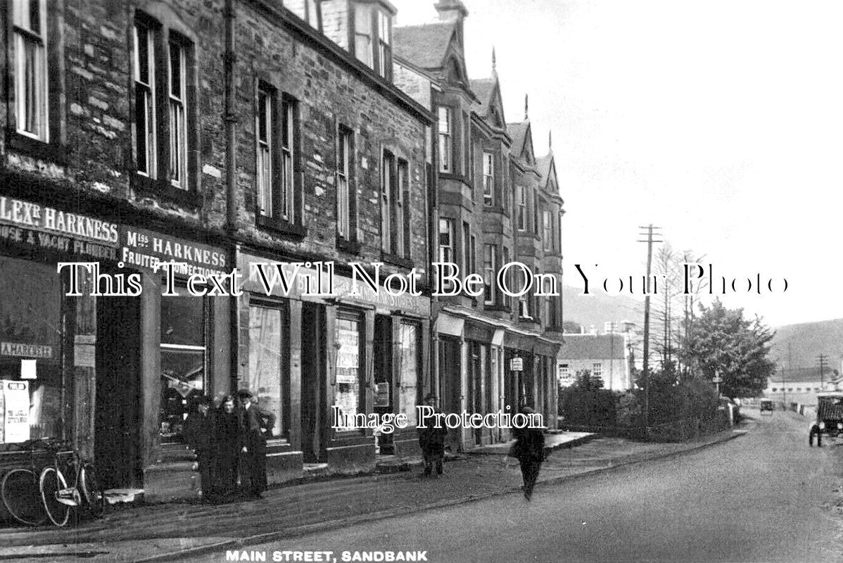 SC 2442 - Main Street, Sandbank, Scotland