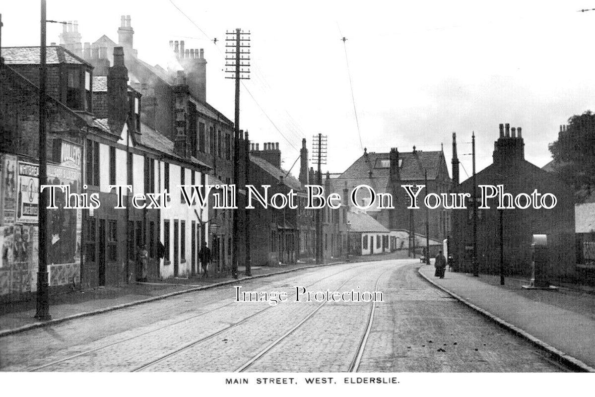 SC 2443 - Main Street, West Elderslie, Scotland