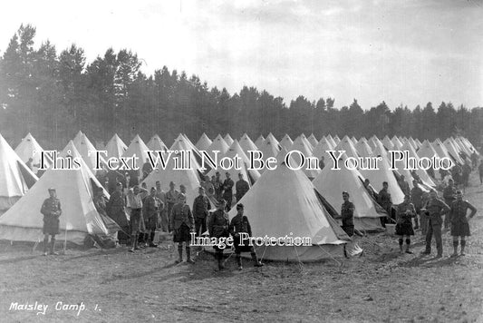 SC 2457 - Maisley Military Camp Near Keith, Scotland