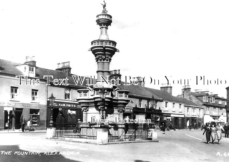 SC 248 - The Fountain, Alexandria, Dunbartonshire, Scotland