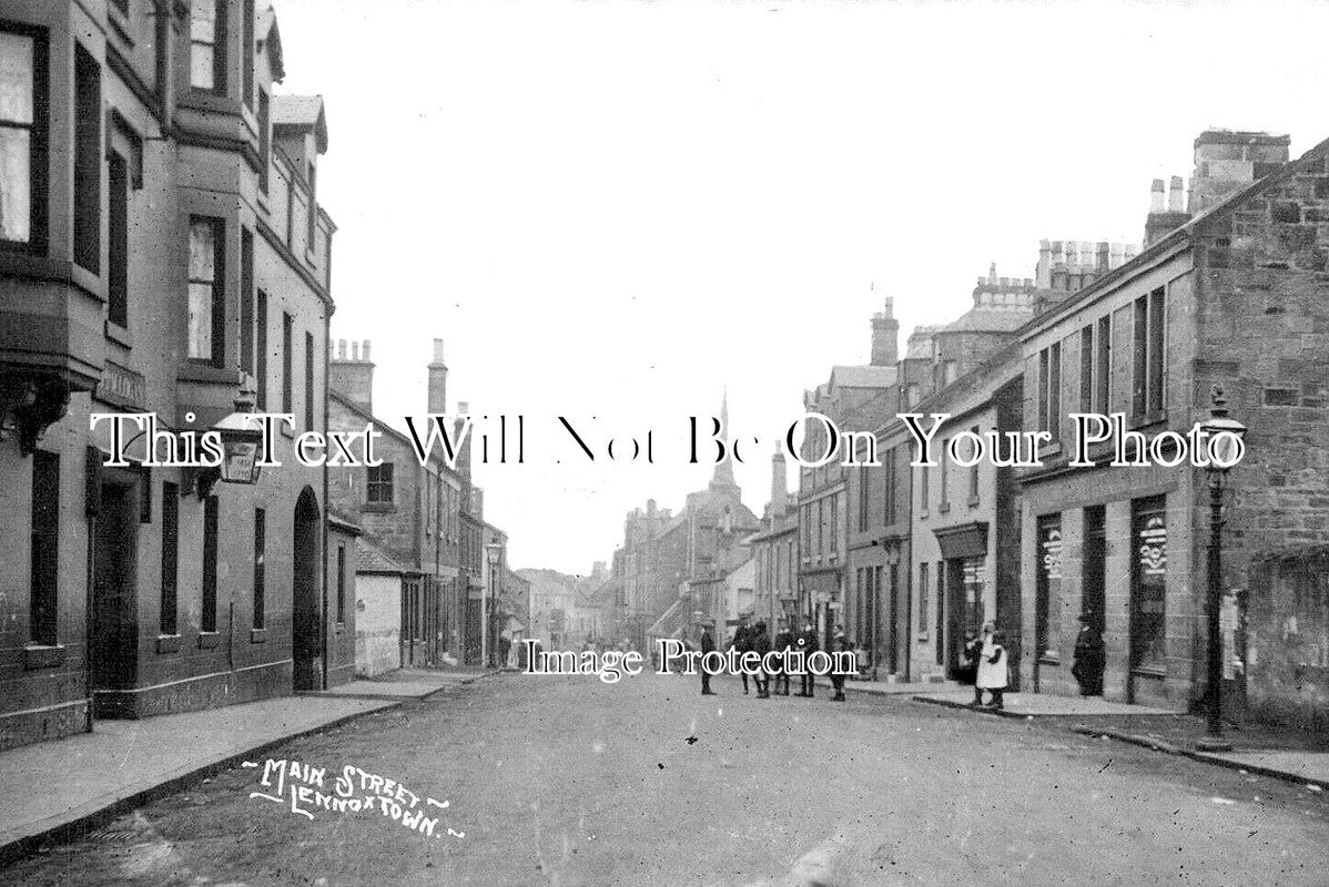 SC 2481 - Main Street, Lennoxtown, Scotland