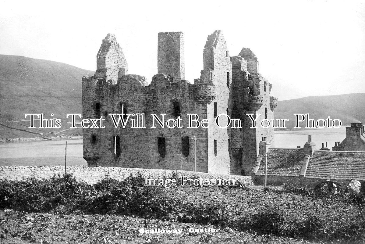 SC 2485 - Scalloway Castle, Shetland, Scotland – JB Archive