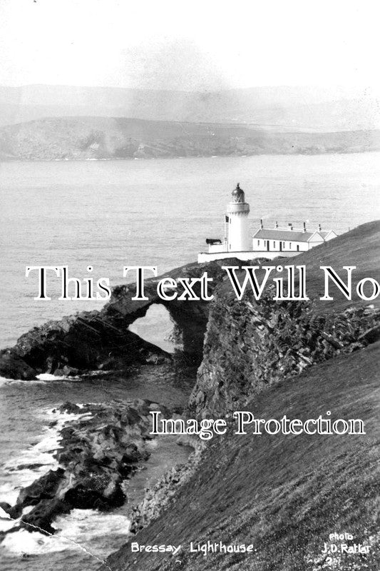 SC 2509 - Bressay Lighthouse, Shetland, Scotland