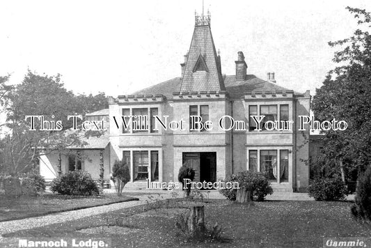 SC 2517 - Marnoch Lodge, Banffshire, Scotland