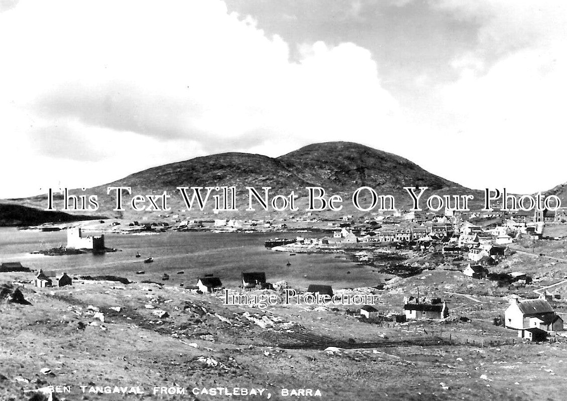 SC 252 - Ben Tangaval From Castlebay, Barra, Scotland