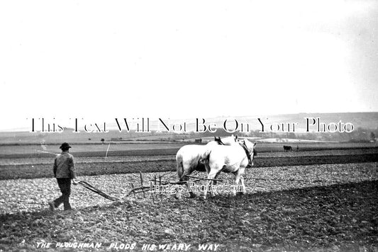 SC 2545 - The Ploughman Plods His Weary Way, Orkney, Scotland