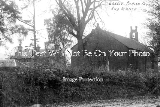 SC 2548 - Eassie Parish Church & Manse, Scotland