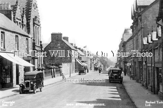 SC 2555 - High Street, Kingussie, Scotland