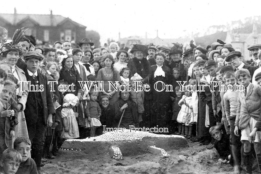 SC 2580 - Sand Sculpture, Millport, Isle Of Cumbrae, Scotland