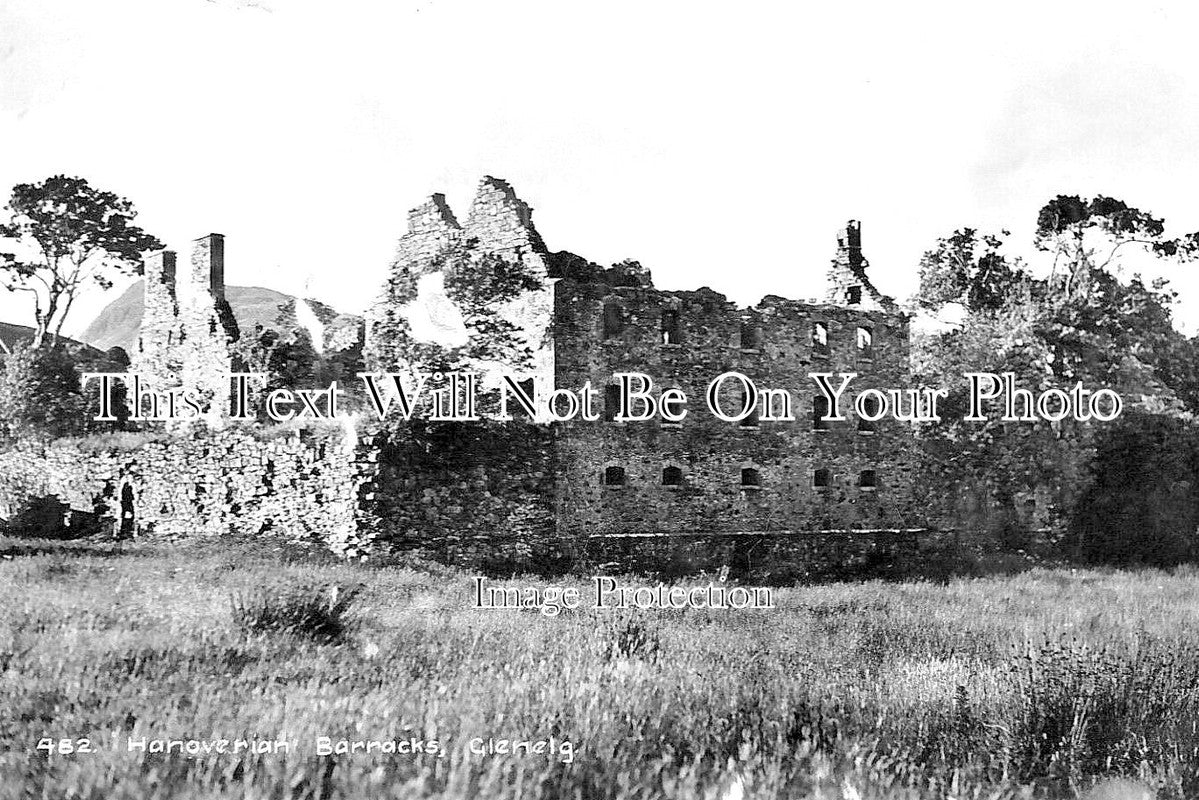 SC 2591 - Hanoverian Barracks, Glenelg, Scotland