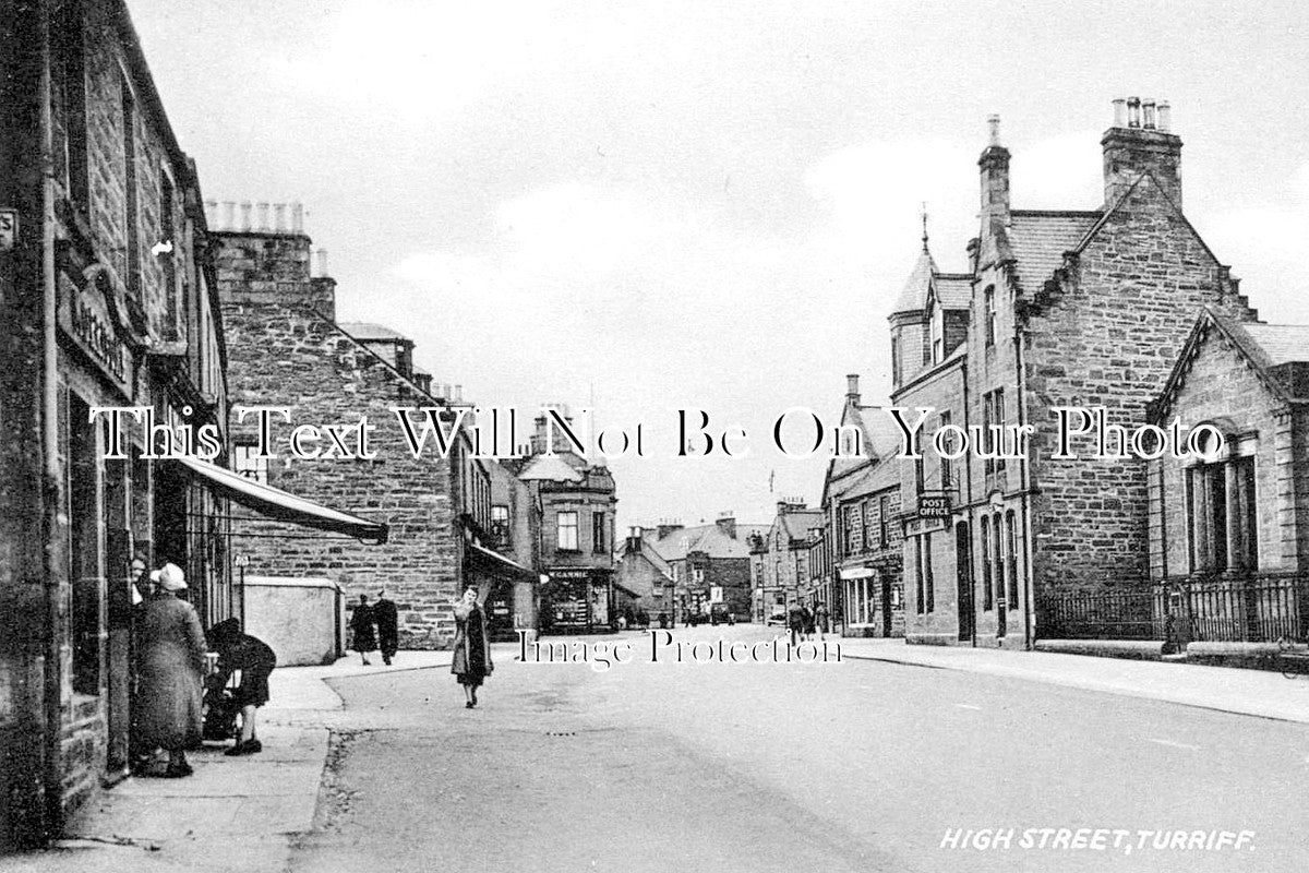 SC 2592 - High Street, Turriff, Aberdeenshire, Scotland