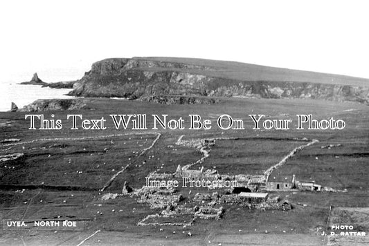 SC 26 - Uyea, North Roe, Shetland, Scotland c1940