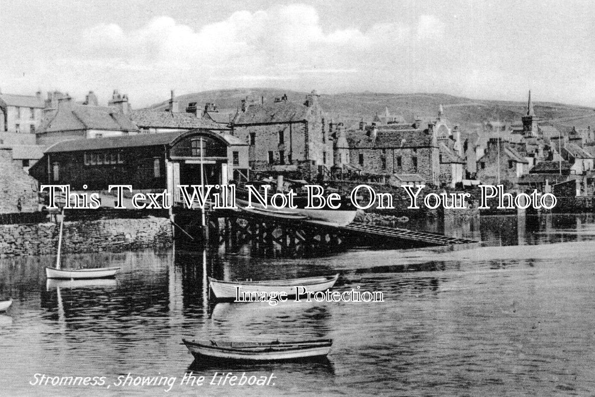 SC 2661 - Stromness Lifeboat, Shetland, Scotland