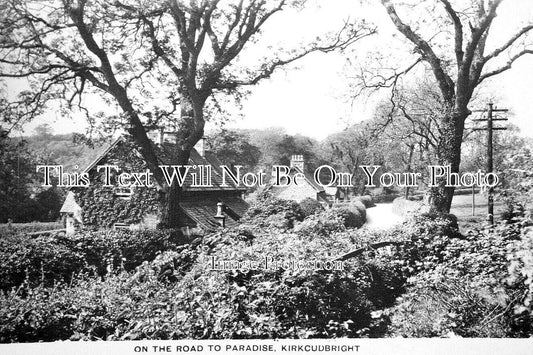 SC 2719 - On The Road To Paradise, Kirkcudbright, Scotland c1929