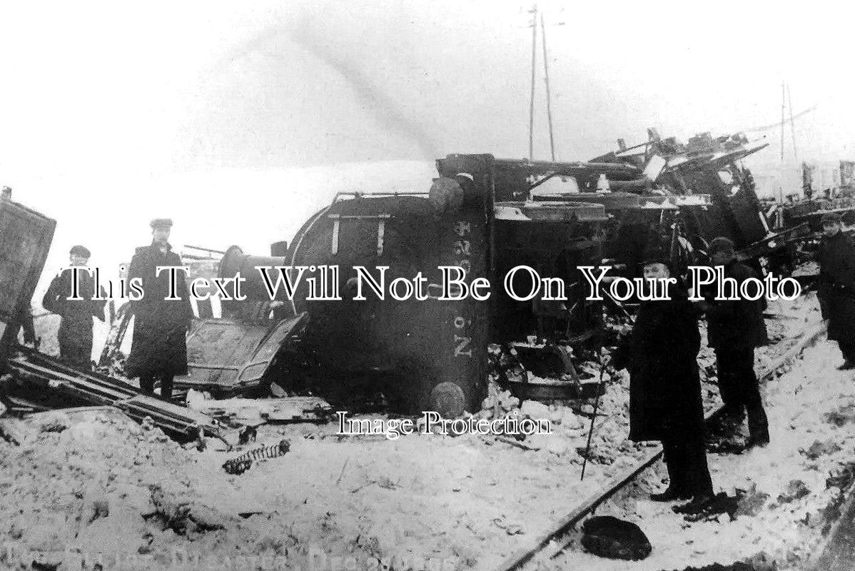 SC 272 - 1906 Elliot Rail Disaster Arbroath Steam Train Crash Accident, Scotland