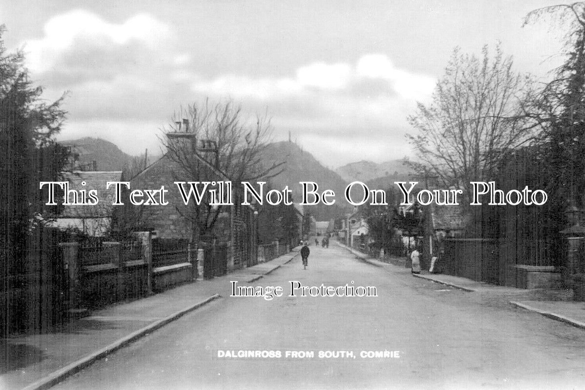 SC 2723 - Dalginross From South, Comrie, Scotland