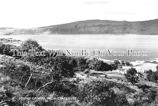 SC 2737 - Sound Of Mull From Craignure, Scotland
