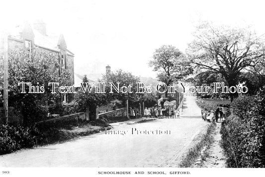 SC 2748 - Schoolhouse & School, Gifford, Scotland