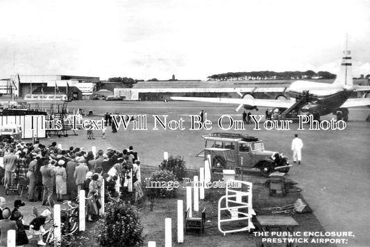 SC 2753 - The Public Enclosure, Prestwick Airport, Ayrshire, Scotland
