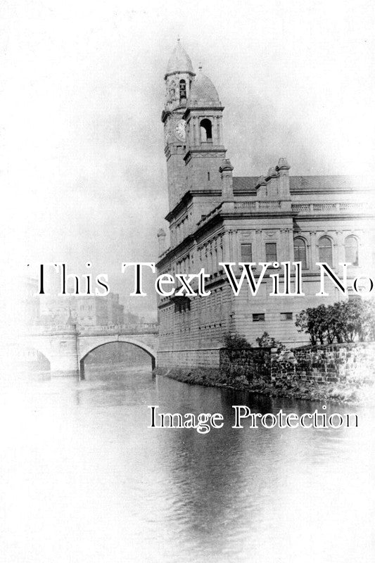 SC 2754 - Paisley River & Bridge, Scotland