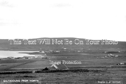 SC 2788 - Baltasound From North, Shetland, Scotland